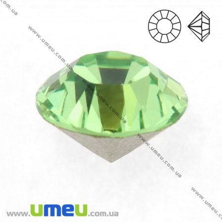 Стрази скляні конусні SS7 (2,2 мм), Салатові (STR-018785)