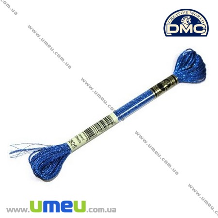 Муліне DMC Jewel E825, Блакитний сапфір, Сяйво дорогоцінних каменів (DMC-006335)