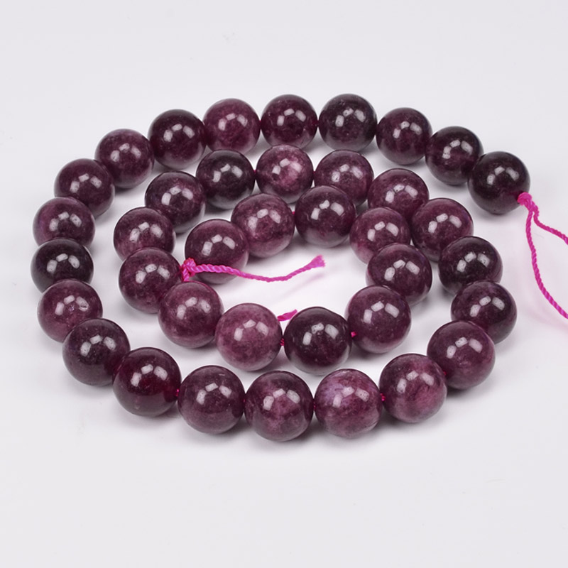 Намистини Гранат, Натур. камінь, 10 мм, Круглі (BUS-051610)