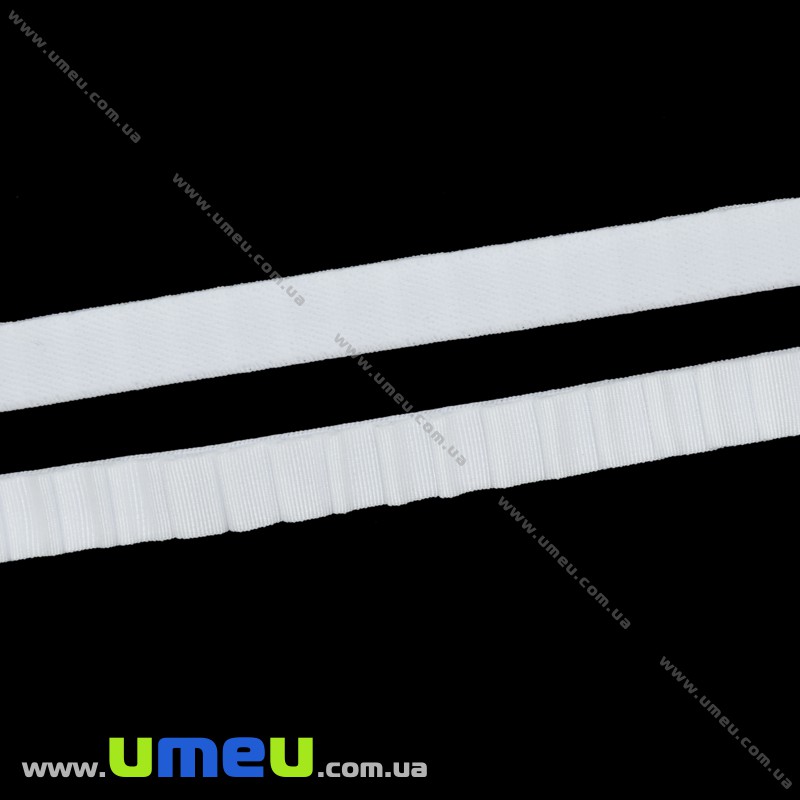 Резинка бретелечна, 10 мм, Біла (LEN-020917)