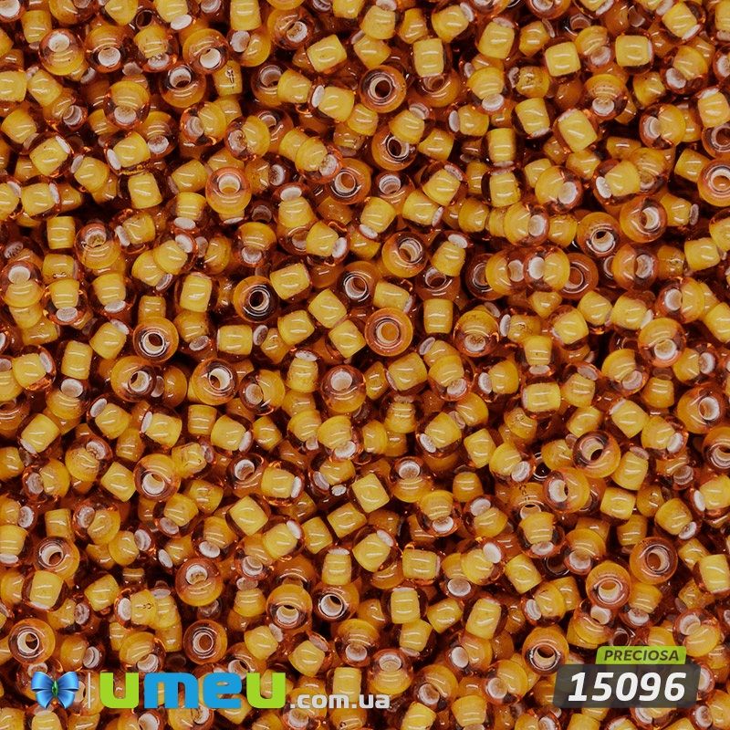 Бісер чеський №929/15096, Бежевий, Крейдяний, 10/0 (BIS-043987)