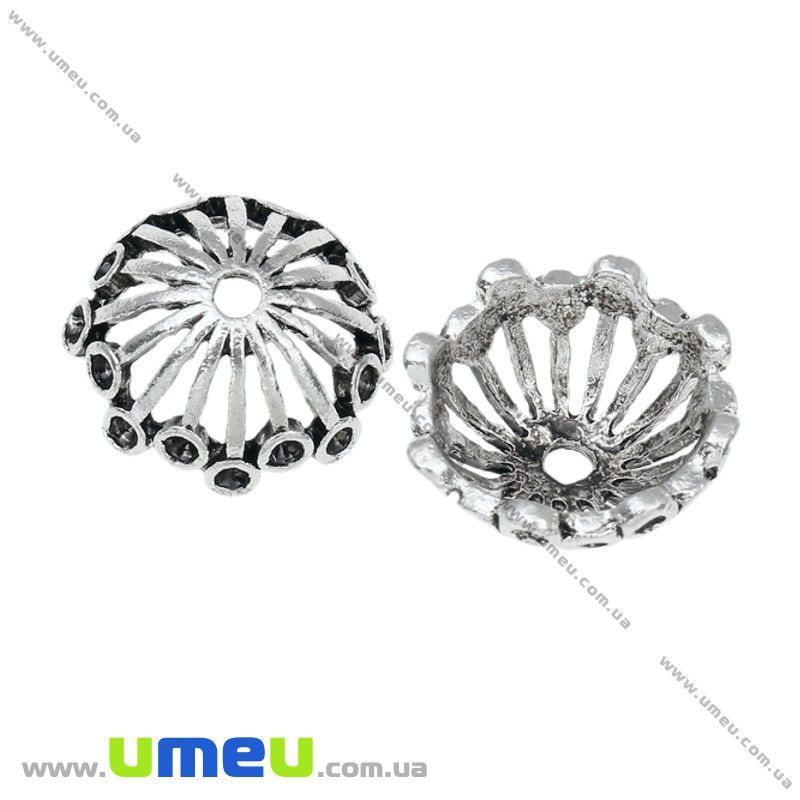 Обіймач, Античне срібло, 20х8 мм (OBN-021125)