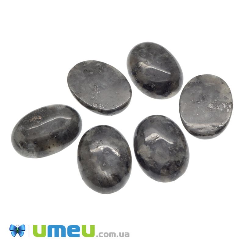 Кабошон нат. камінь Лабрадор, Овал, 18х13 мм (KAB-042764)