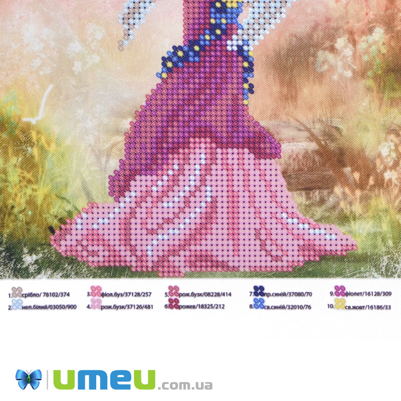 Схема для выш. бисером Юма, Фея Любви, 26х19 см (UPK-048230)
