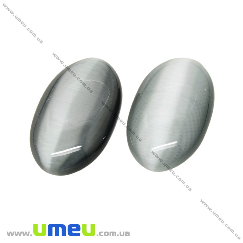 Кабошон нат. камінь Улексит, Овал, 20х12 мм (KAB-033564)