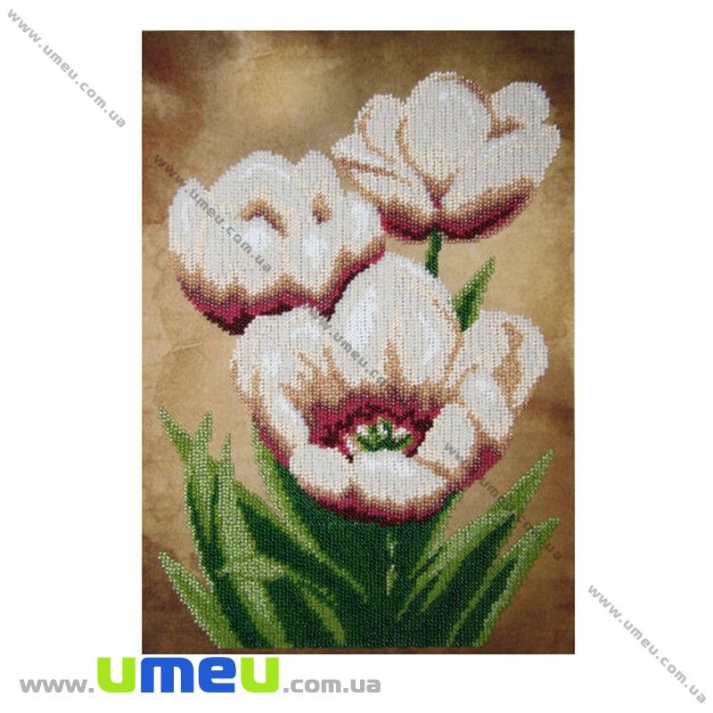 Схема для виш. бісером VDV, Тюльпани Т-222, 33х24 см (SXM-029223)