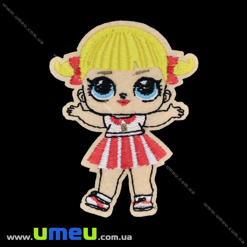 Термоаплікація Лялька LOL, 9х7 см (APL-033373)