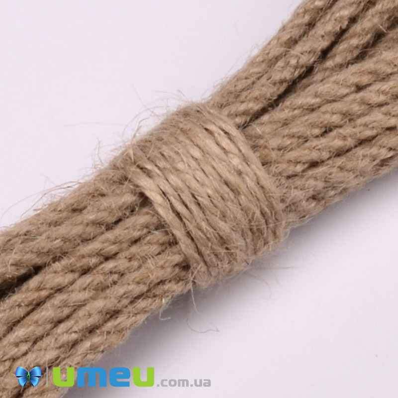 Джутовый канат, 4 мм (LEN-050710)