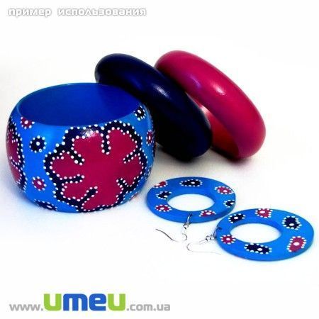 Дерев'яний браслет Афродіта, 45 мм, Липа (DEC-001878)