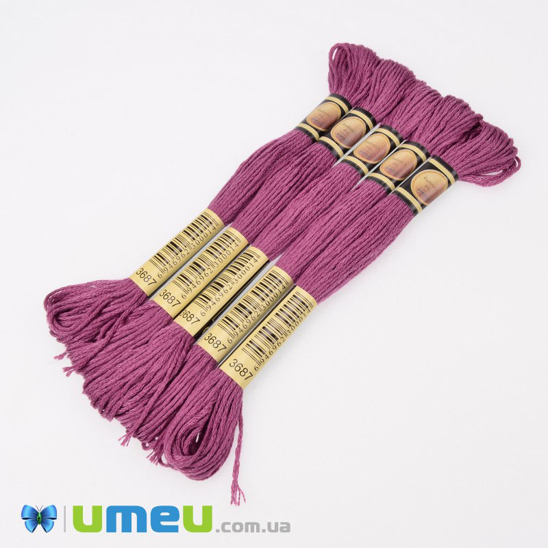 Муліне CXC 3687 Рожево-ліловий (CXC-050385)