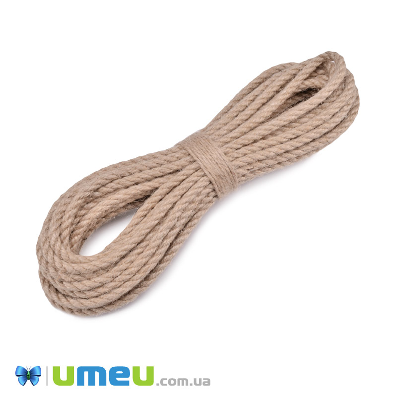 Джутовий канат, 6 мм (LEN-050714)