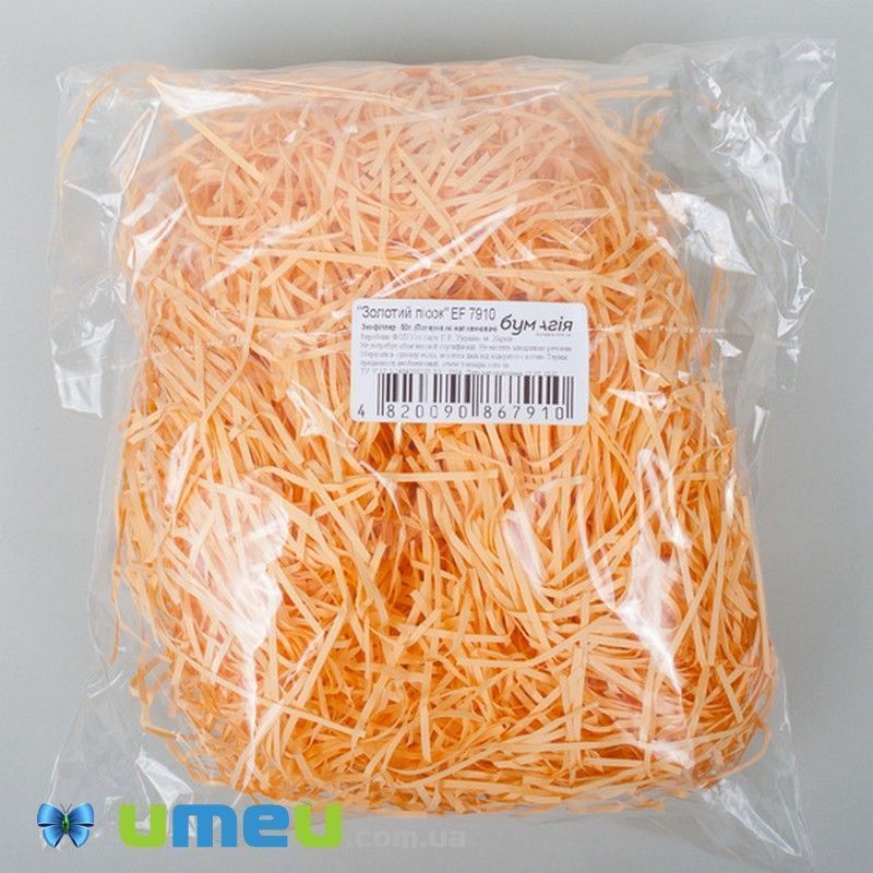 Экофиллер (бумажный наполнитель), Персиковый (DIF-044365)