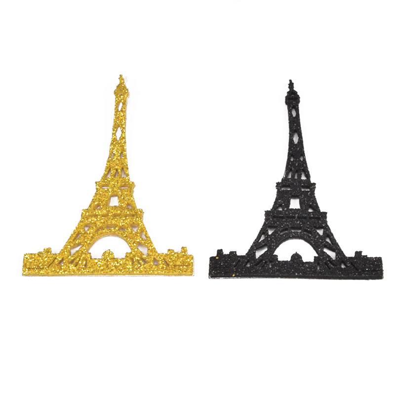 Декоративний виріб із фоамірану Ейфелева вежа, 6,5х4,5 см, Мікс (FOM-056985)