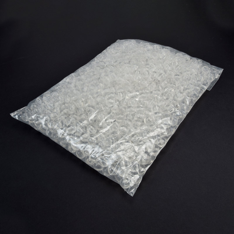 Намистини для сумок ОПТ, Акрилові, Круглі, 9,5 мм, Прозорі (BUS-059842)