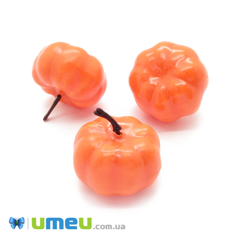 Гарбуз, 37х23 мм, Помаранчева (DIF-042842)