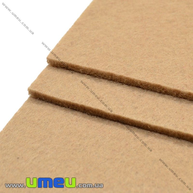 Фетр 2 мм, 20х30 см, 248 Бежевий (FLT-027439)