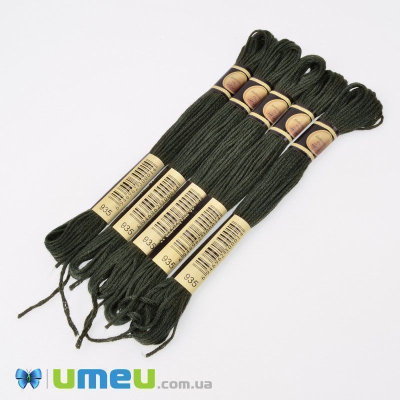 Муліне CXC 0935 Чорно-зелене авокадо, пор. (CXC-050306)