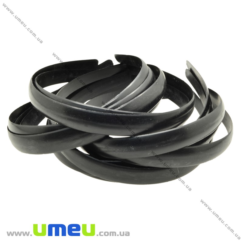 Обруч пластиковий, 15 мм, Чорний (OSN-020543)