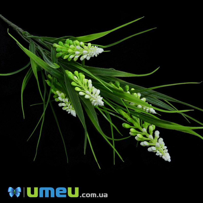 Гілка мускарі, 40 см, Біла (DIF-045741)