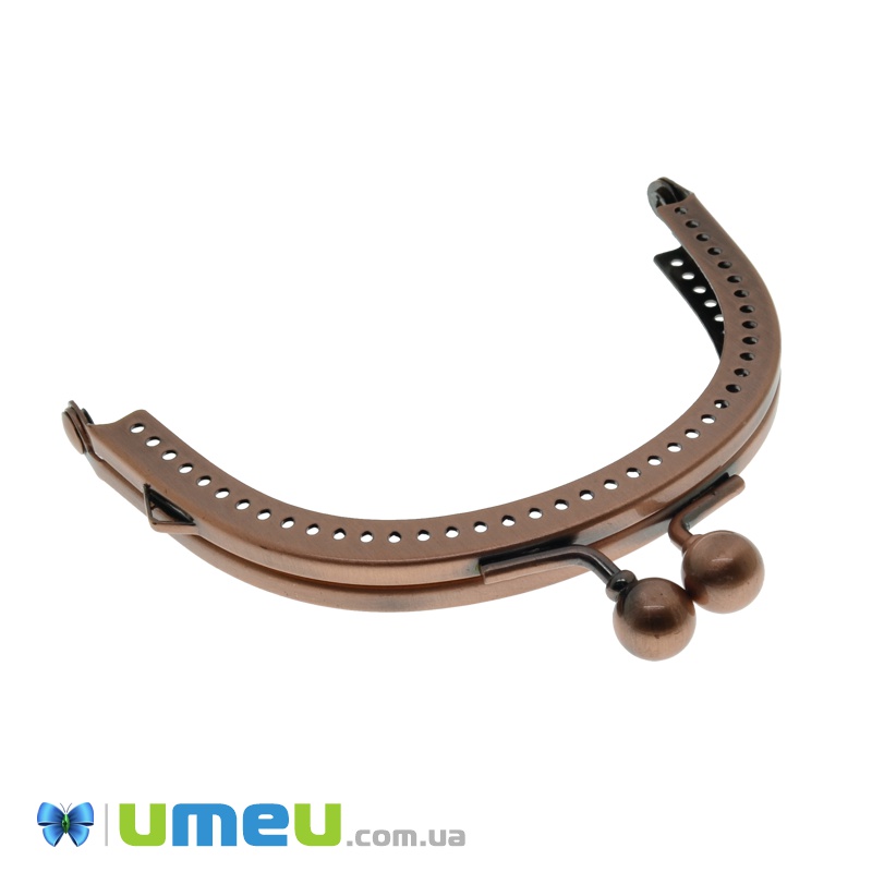 Фермуар металевий, Мідь, 9х7 см (BAG-007343)