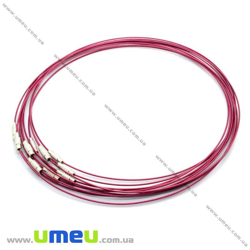 Основа для кольє Чокер, Малинова, 44 см (OSN-017605)