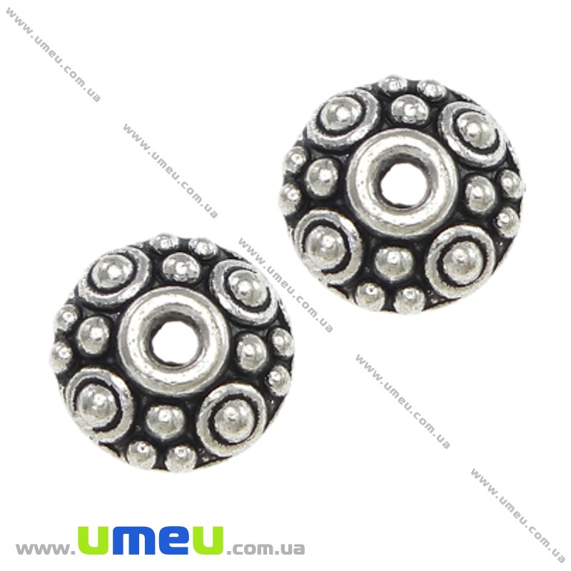 Обниматель, Античное серебро, 8 мм (OBN-024248)