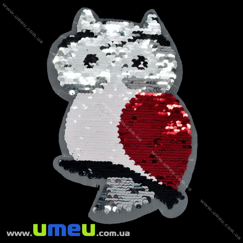 Аплікація пришивна двостороння Сова, 22х14 см (APL-025810)