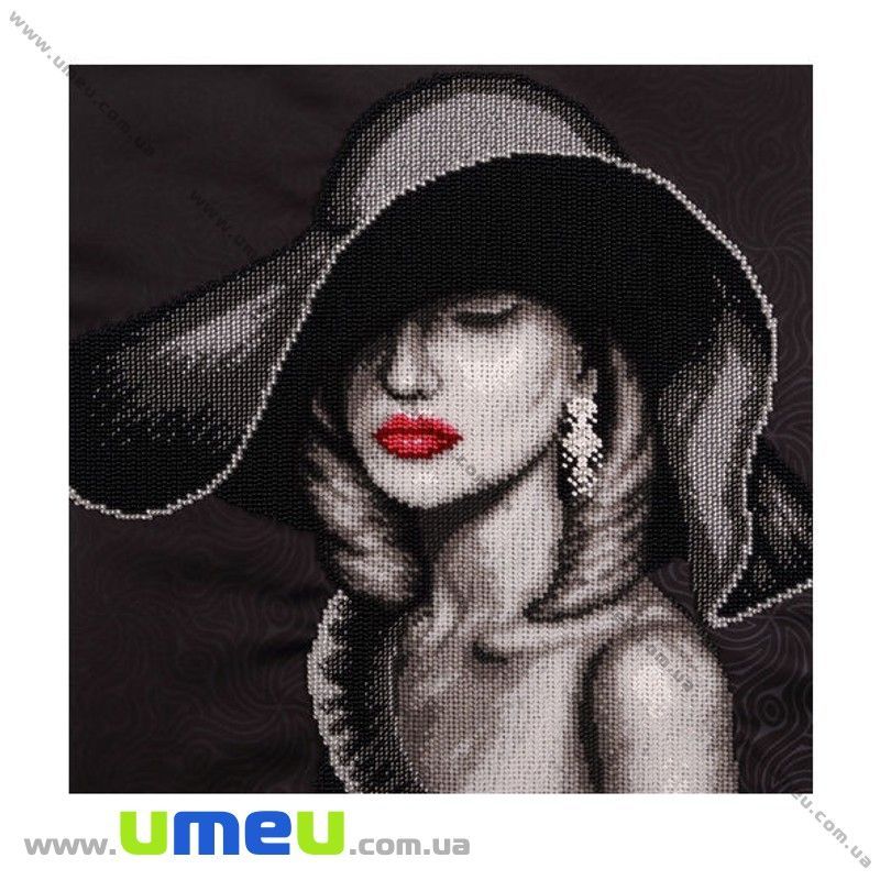 Набір для вишивання бісером VDV, Леді ТН-858, 30х30 см (SXM-032017)