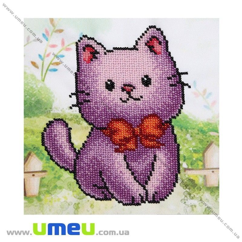 Схема для виш. бісером VDV, Котик Т-480, 17х17 см (SXM-029275)