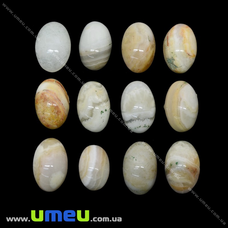 Кабошон нат. камінь Шайтанский переливт, Овал, 14х10 мм (KAB-028858)