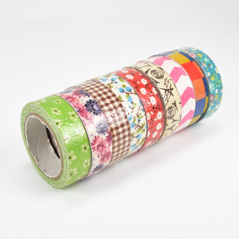 Декоративний скотч мереживний, Різнокольоровий, 15 мм (DIF-060917)