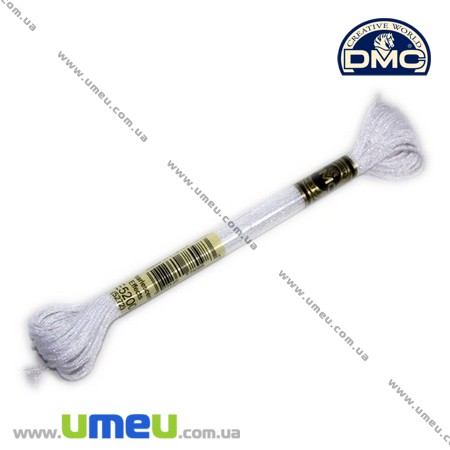 Мулине DMC Pearlescent E5200, Белый, Перламутровый эффект (DMC-006354)
