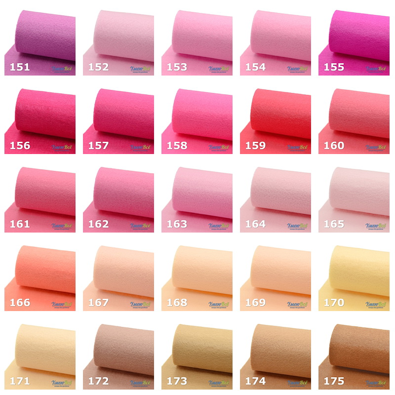 Фетр 1 мм, 20х30 см, 122 Зелений темний (FLT-011273)