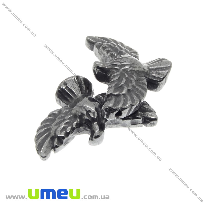 Підвіска Орел з натурального каменю, Гематит, 26х16 мм (POD-022153)