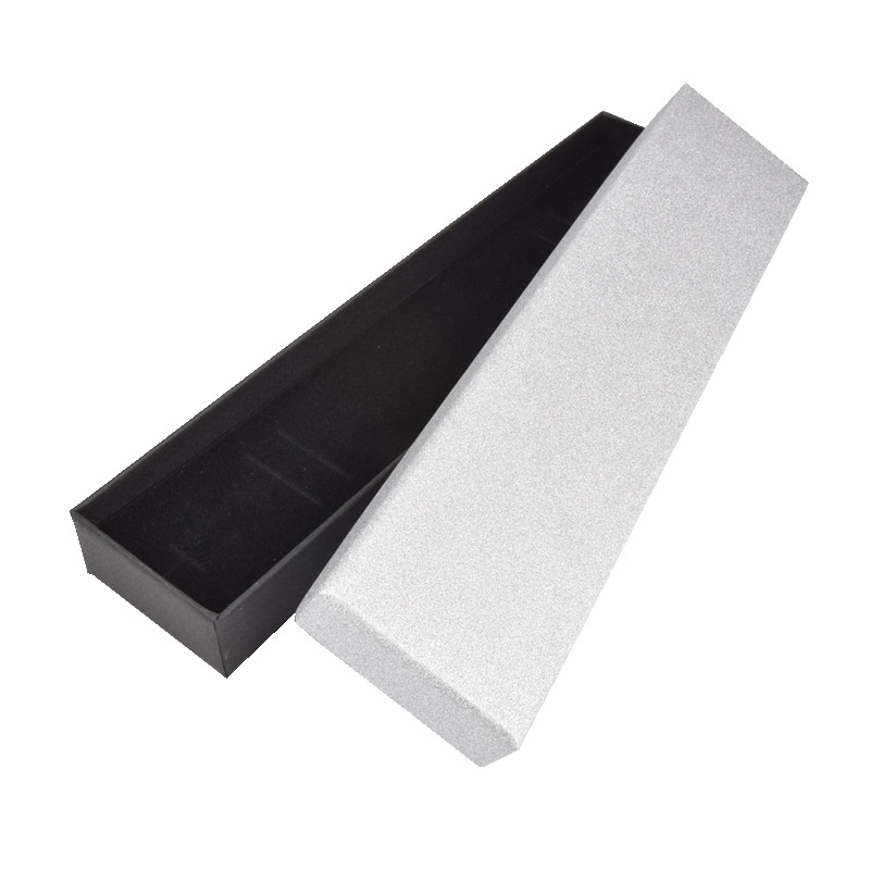 Коробочка Прямокутна, 20,5х4,5х2,5 см, Срібляста (UPK-060590)