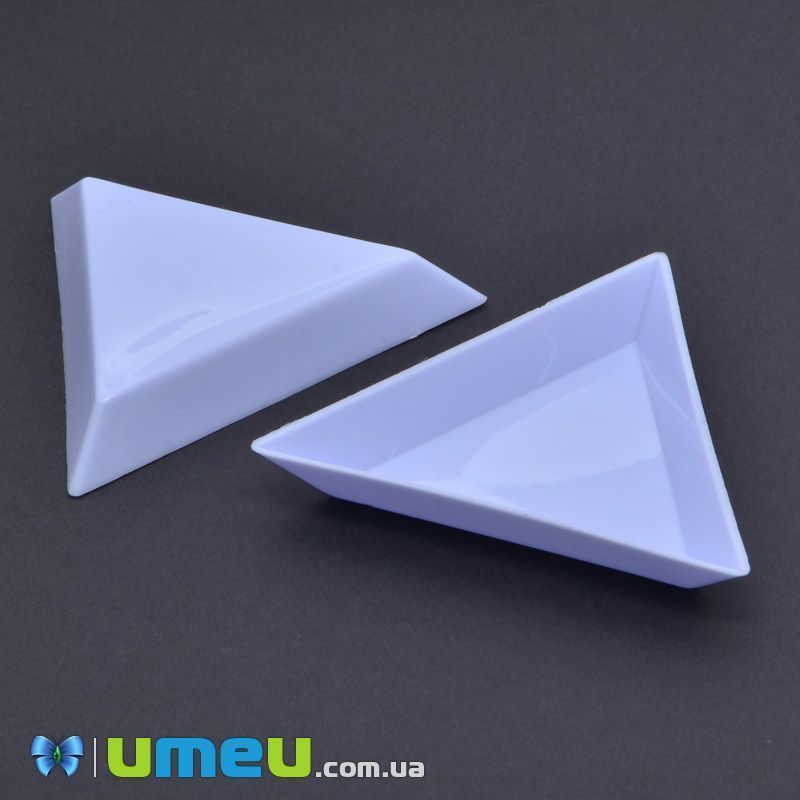 Лоточок трикутний, Блакитний, 7,2х7,2х7,2 см (INS-039750)