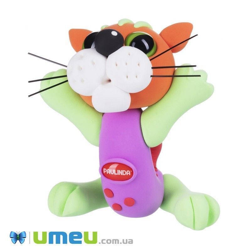 Маса для ліплення Paulinda Super Dough 3в1 Кошенята (DIF-043565)