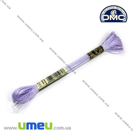 Мулине DMC Pearlescent E211, Сирень, Перламутровый эффект (DMC-006347)