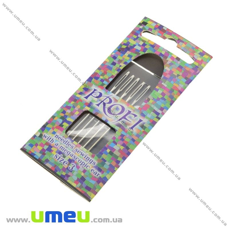 Набір голок для вишивання Profi №3, 5 шт (SEW-013923)