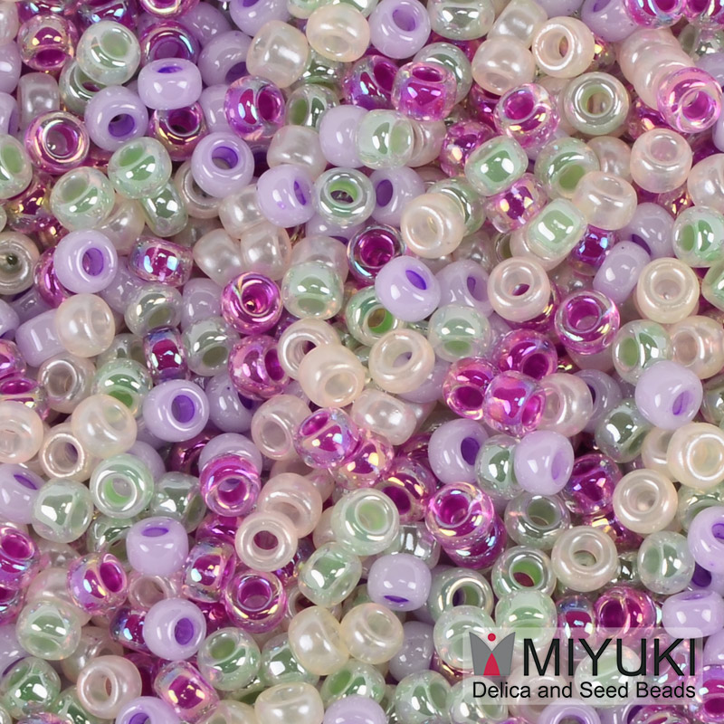 Бісер японський Miyuki круглий RR 11/0 №MIX104, Різнокольоровий (BIS-055980)