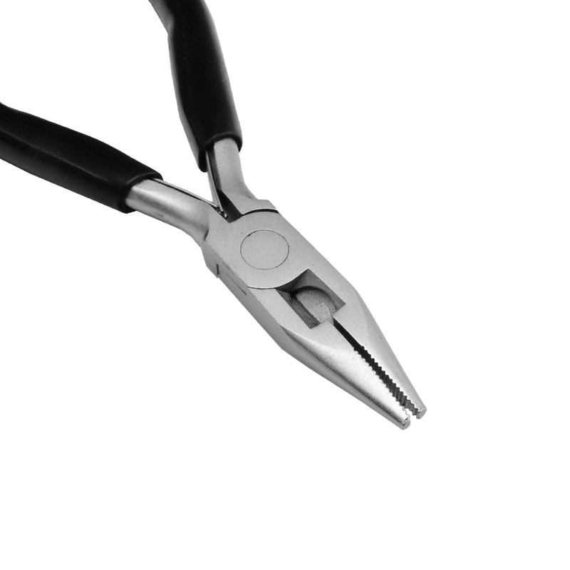 Инструмент Тонкогубцы с кусачками, Черный, 12,5 см (INS-053921)