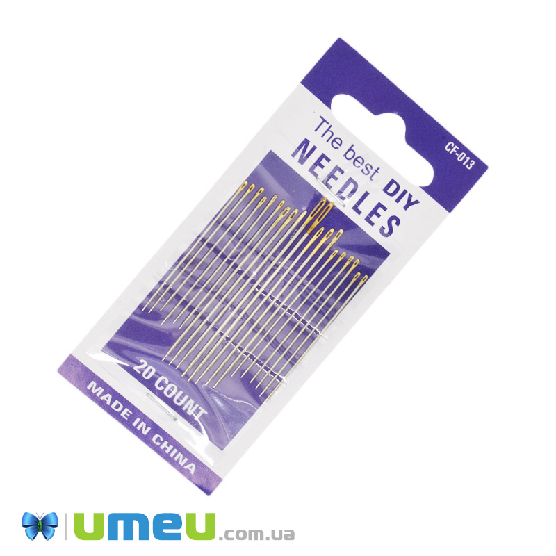Набір голок з золотим вушком Best, 20 шт (SEW-043372)
