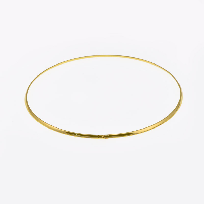 Основа металева для кольє, 13 см, Золотиста (OSN-056078)