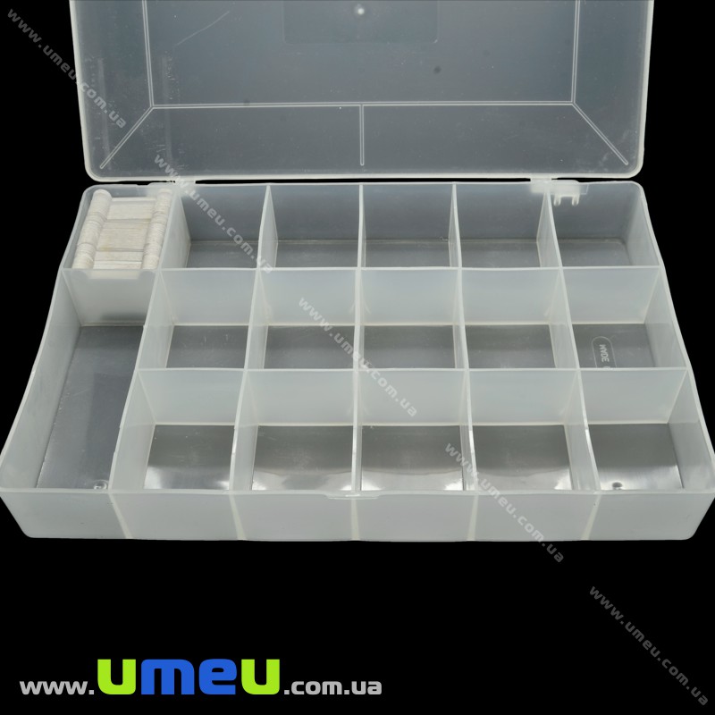 Органайзер для зберігання муліне на 17 осередків, 27х18 см (INS-027006)