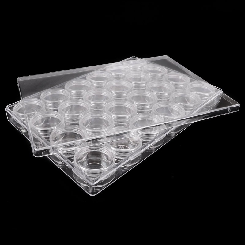 Органайзер з контейнерами для зберігання 4х2 см, 24х16х3 см (INS-056022)