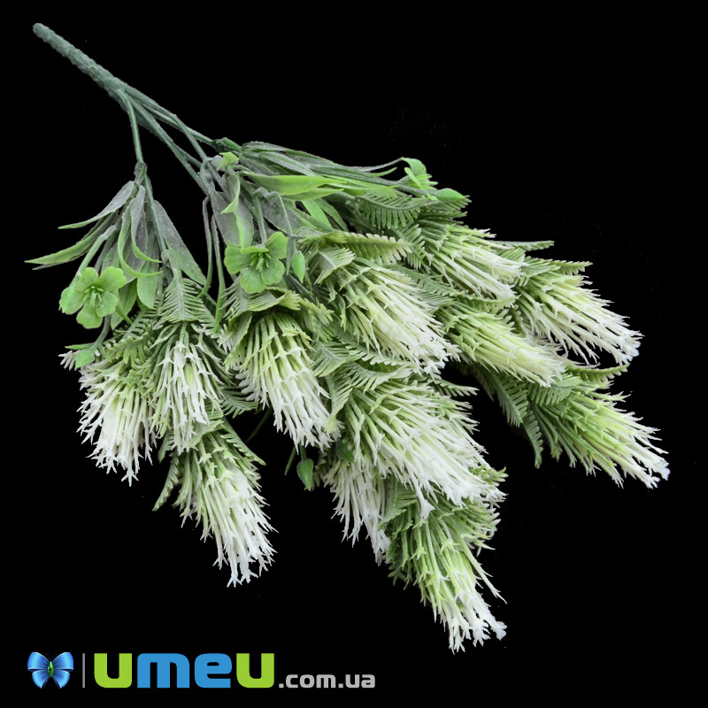 Гілка декоративна, Колючка, 37 см, Біла (DIF-048274)