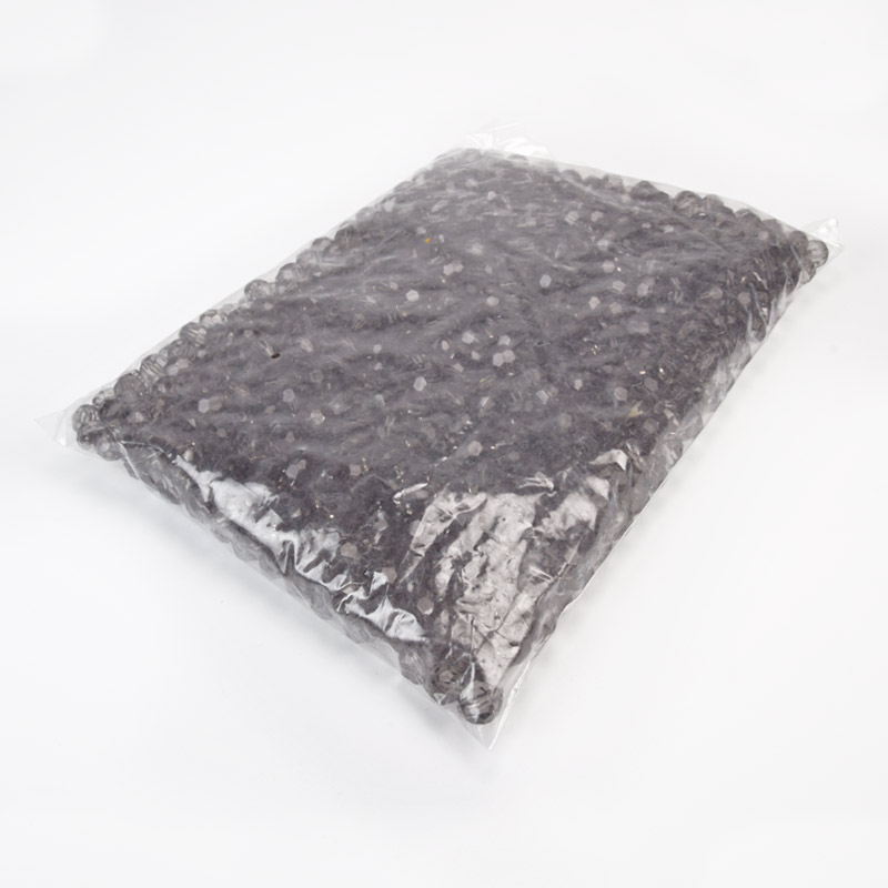 Бусины для сумок ОПТ, Акриловые, Круглые граненые, 10 мм, Серые (BUS-059894)