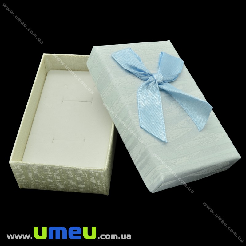 Подарочная коробочка Прямоугольная, 8х4,5х2,5 см, Голубая (UPK-023134)