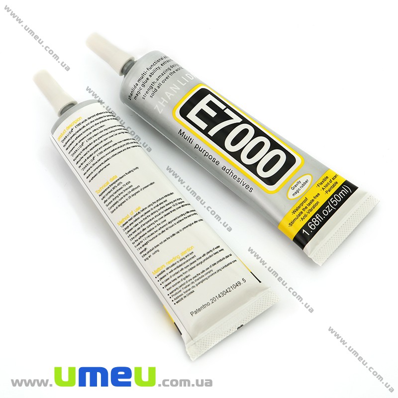 Клей Е7000 (з голкою), 50 г (INS-016902)