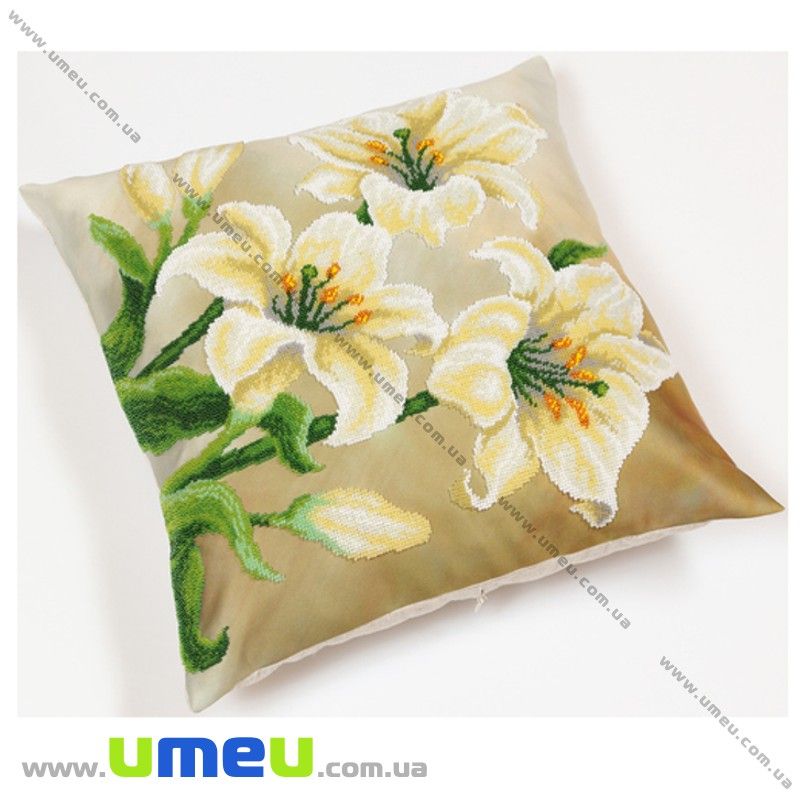 Схема для виш. бісером VDV, Лілії Т-444, 40х40 см (SXM-029263)